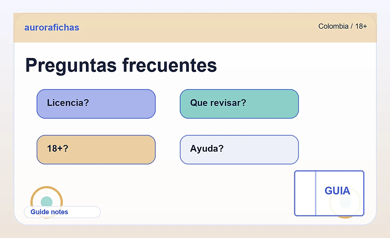 Preguntas frecuentes de aurorafichas